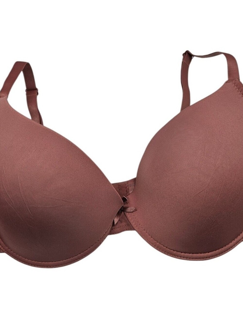Adrienne Vittadini Studio Womens Sz 38DD Classic T Shirt Bra Dusty Rose